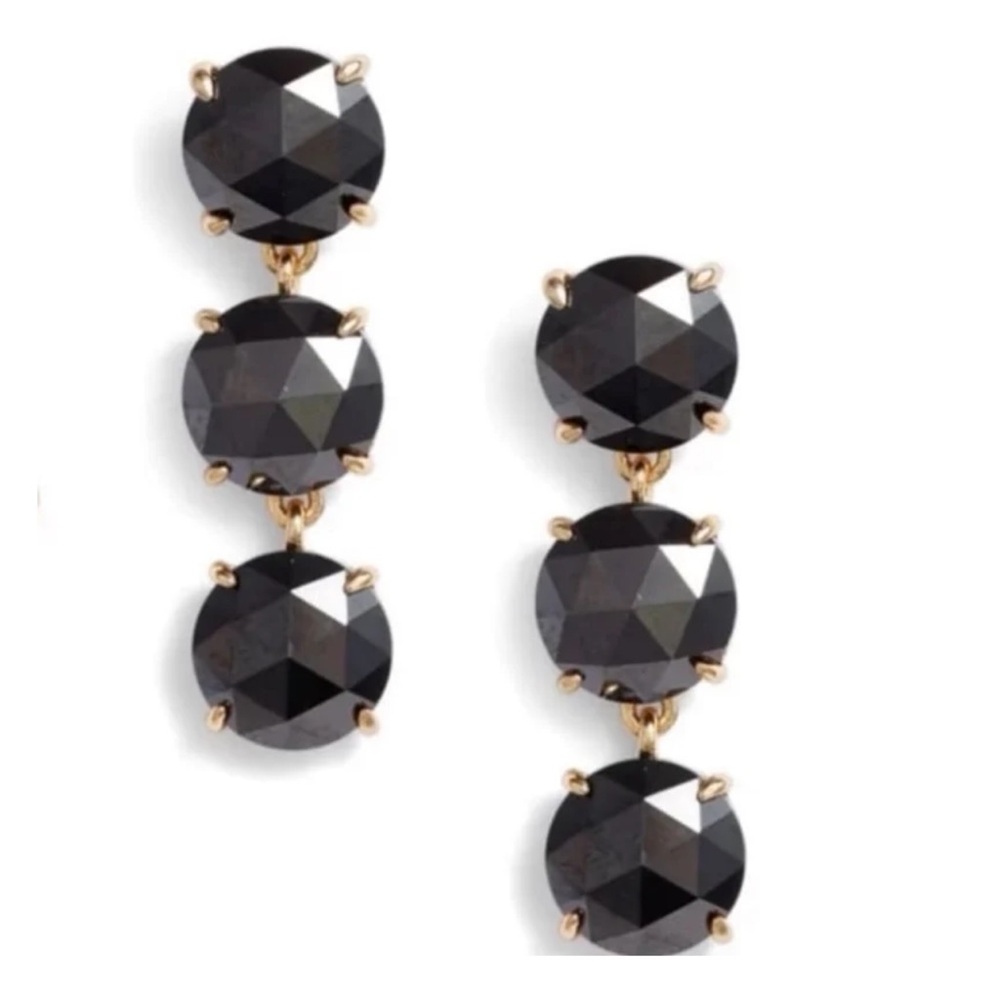 Kate Spade Bright Ideas triple drop earrings from the," Bright Ideas" collection - Picture 5 of 5